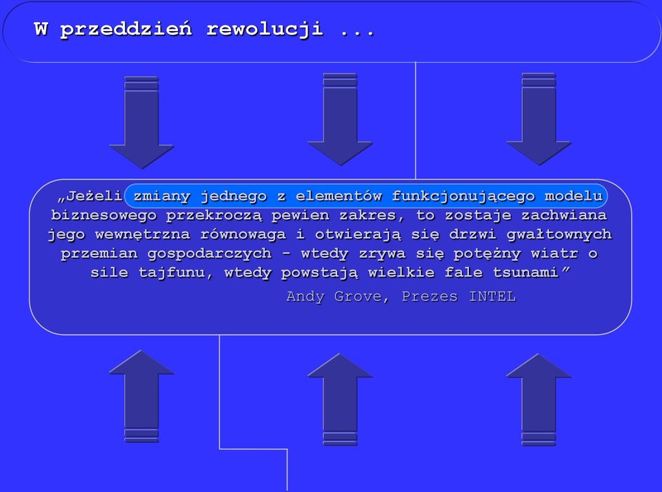 pewien zakres, to zostaje zachwiana jego wewnętrzna równowaga i otwierają się drzwi