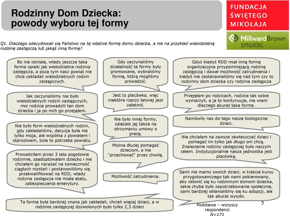 Gdy zaczynaliśmy działalność te formy były promowane, wybraliśmy formę, którą mogliśmy prowadzić.