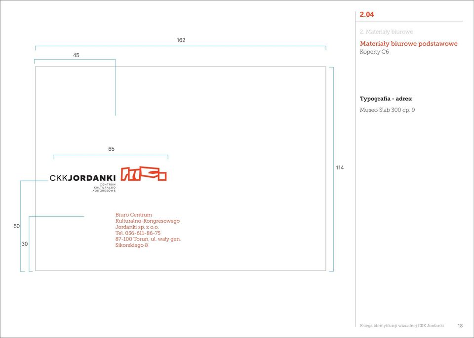 Typografia - adres: Museo Slab 300 cp.