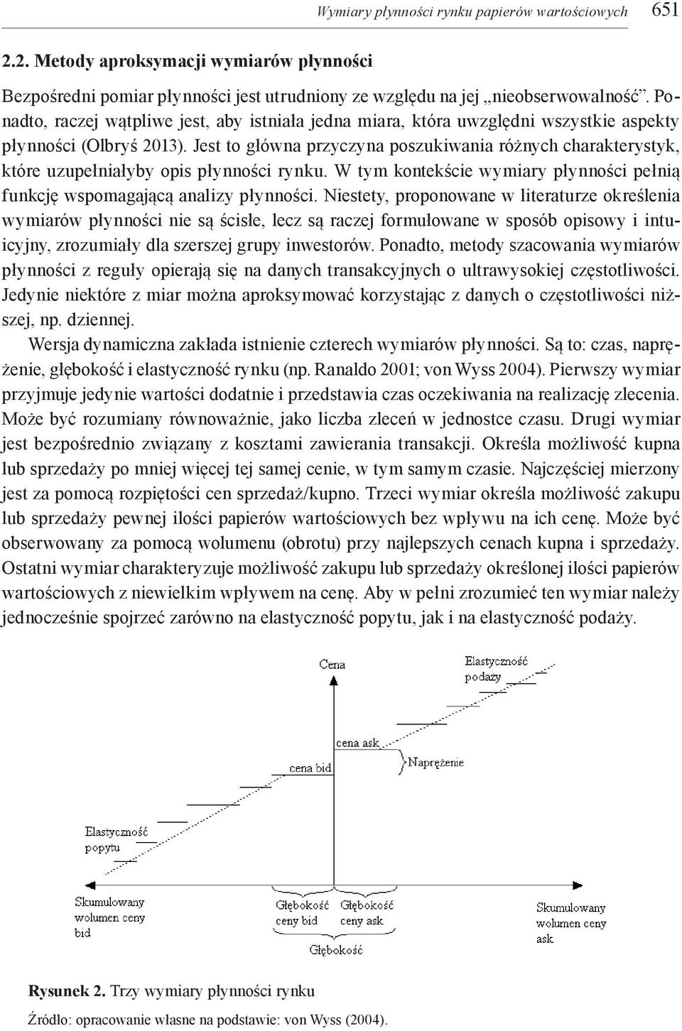 Jest to główna przyczyna poszukiwania różnych charakterystyk, które uzupełniałyby opis płynności rynku. W tym kontekście wymiary płynności pełnią funkcję wspomagającą analizy płynności.