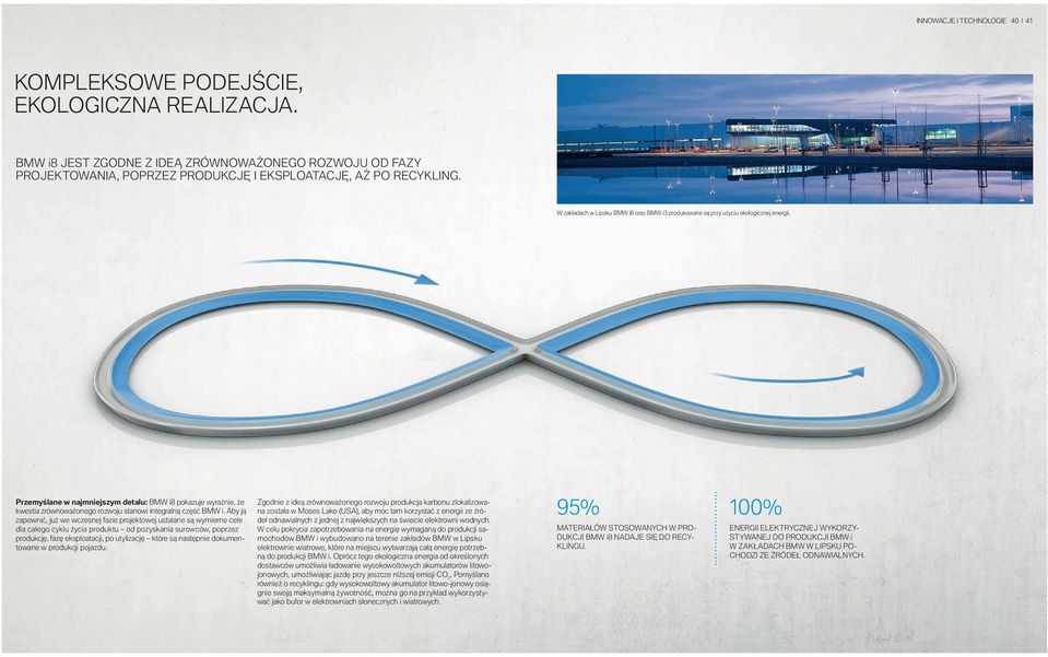 Przemyślane w najmniejszym detalu: BMW i pokazuje wyraźnie, że kwestia zrównoważonego rozwoju stanowi integralną część BMW i.