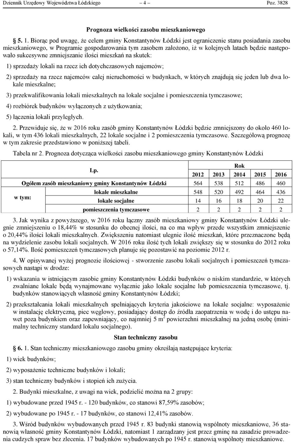 następowało sukcesywne zmniejszanie ilości mieszkań na skutek: 1) sprzedaży lokali na rzecz ich dotychczasowych najemców; 2) sprzedaży na rzecz najemców całej nieruchomości w budynkach, w których