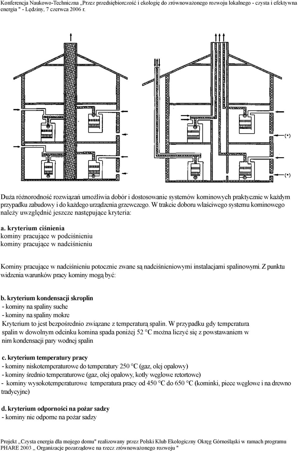 kryterium ciśnienia kominy pracujące w podciśnieniu kominy pracujące w nadciśnieniu Kominy pracujące w nadciśnieniu potocznie zwane są nadciśnieniowymi instalacjami spalinowymi.