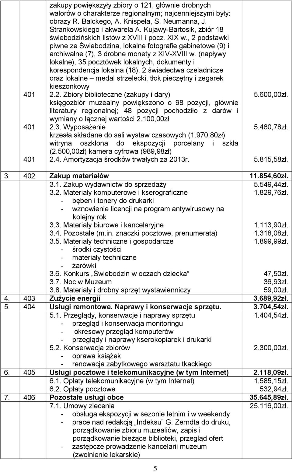 (napływy lokalne), 35 pocztówek lokalnych, dokumenty i korespondencja lokalna (18), 2 