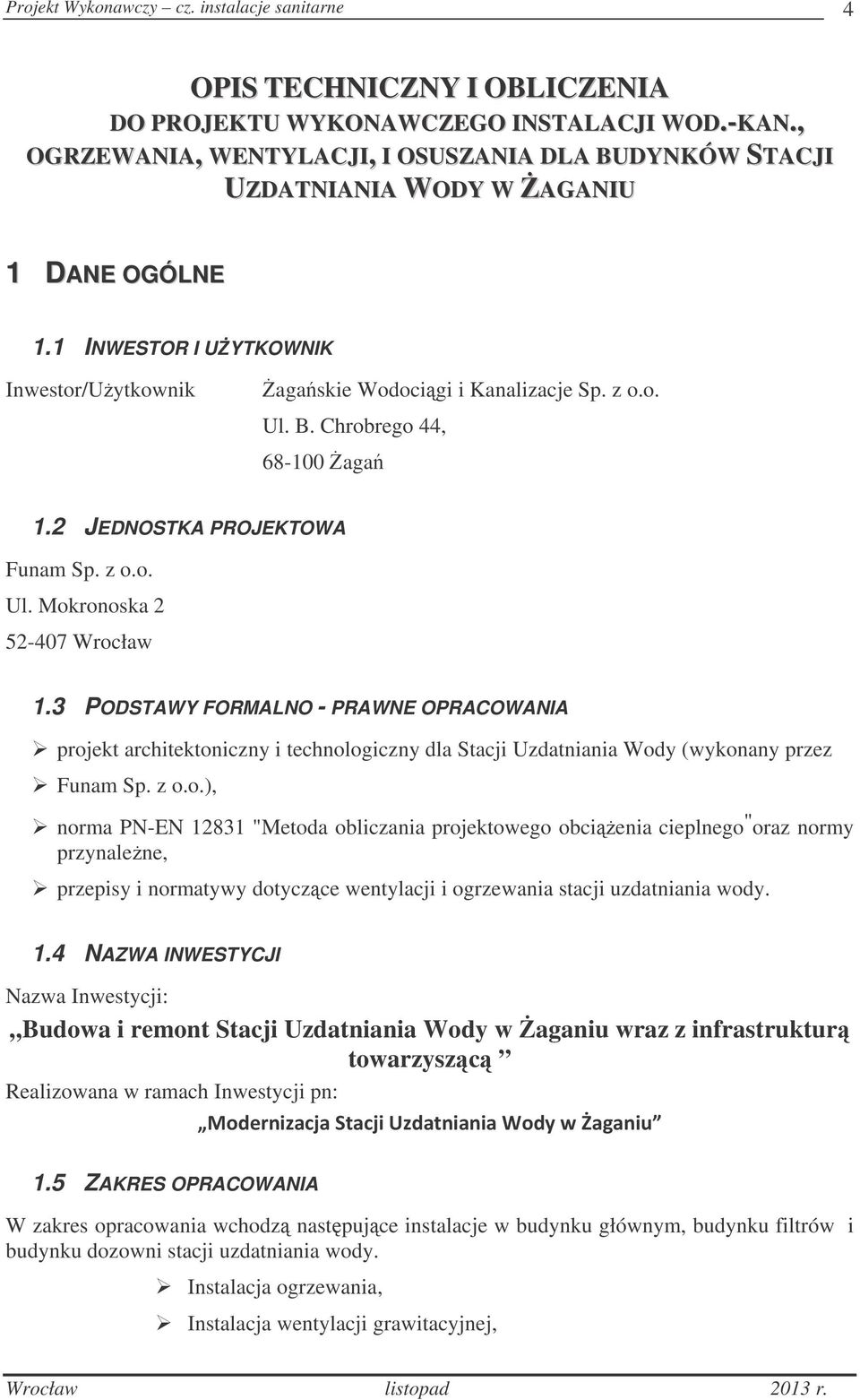 3 PODSTAWY FORMALNO - PRAWNE OPRACOWANIA proj