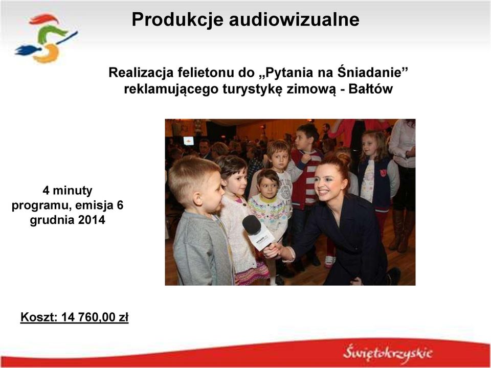 reklamującego turystykę zimową - Bałtów 4