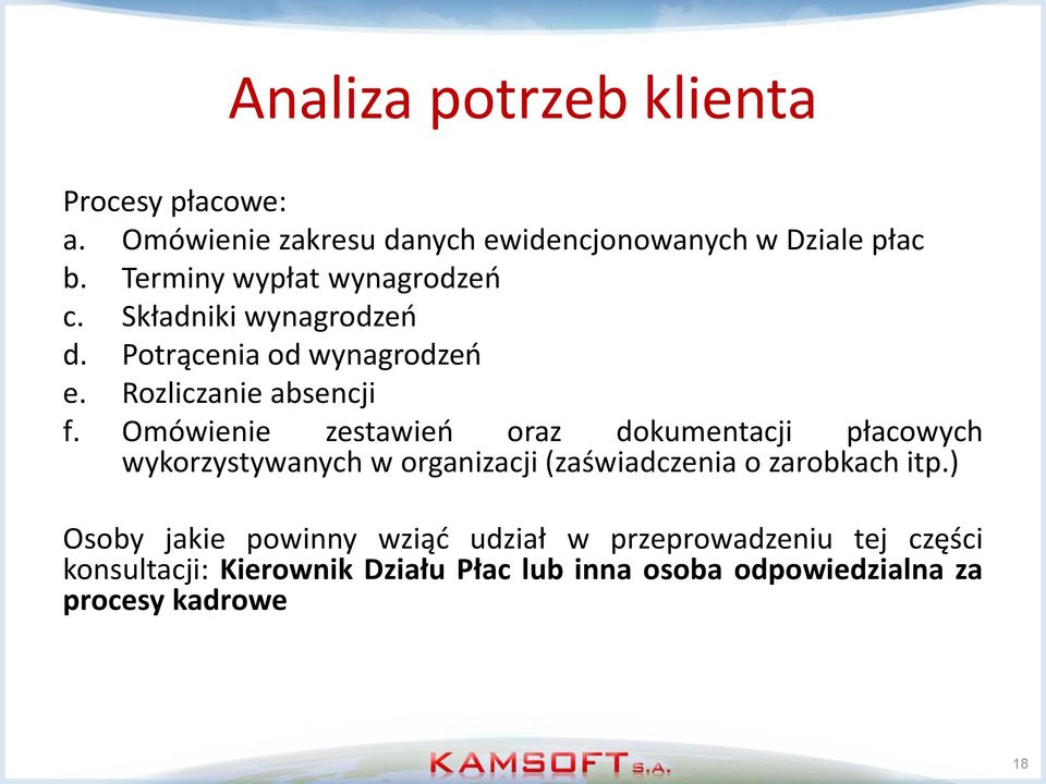 Omówienie zestawień oraz dokumentacji płacowych wykorzystywanych w organizacji (zaświadczenia o zarobkach itp.