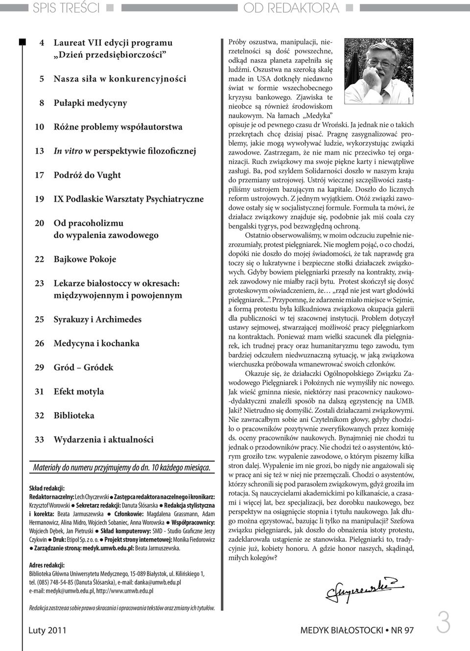 adrenaliny 10 Problem społeczny 8Choroby Pułapki przyzębia medycyny i nie tylko 12 czy czy temat zastępczy?