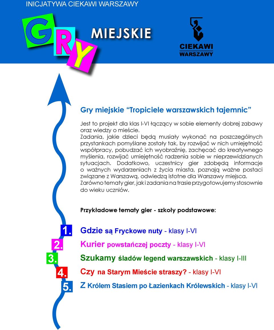 rozwijać umiejętność radzenia sobie w nieprzewidzianych sytuacjach.