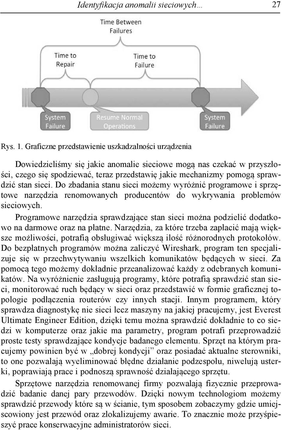 stan sieci. Do zbadania stanu sieci możemy wyróżnić programowe i sprzętowe narzędzia renomowanych producentów do wykrywania problemów sieciowych.