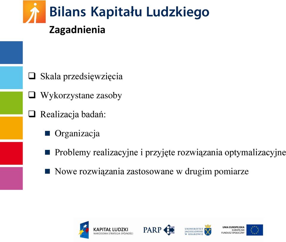 realizacyjne i przyjęte rozwiązania