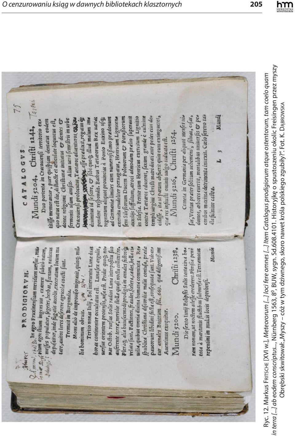 ..] ab eodem conscriptus..., Nürnberg 1563, 8 0, BUW, sygn. Sd.608.4101.