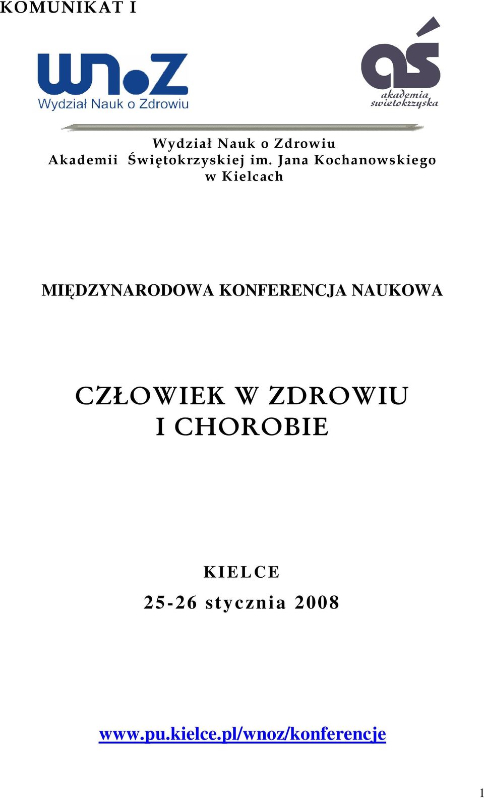 Jana Kochanowskiego w Kielcach MIĘDZYNARODOWA