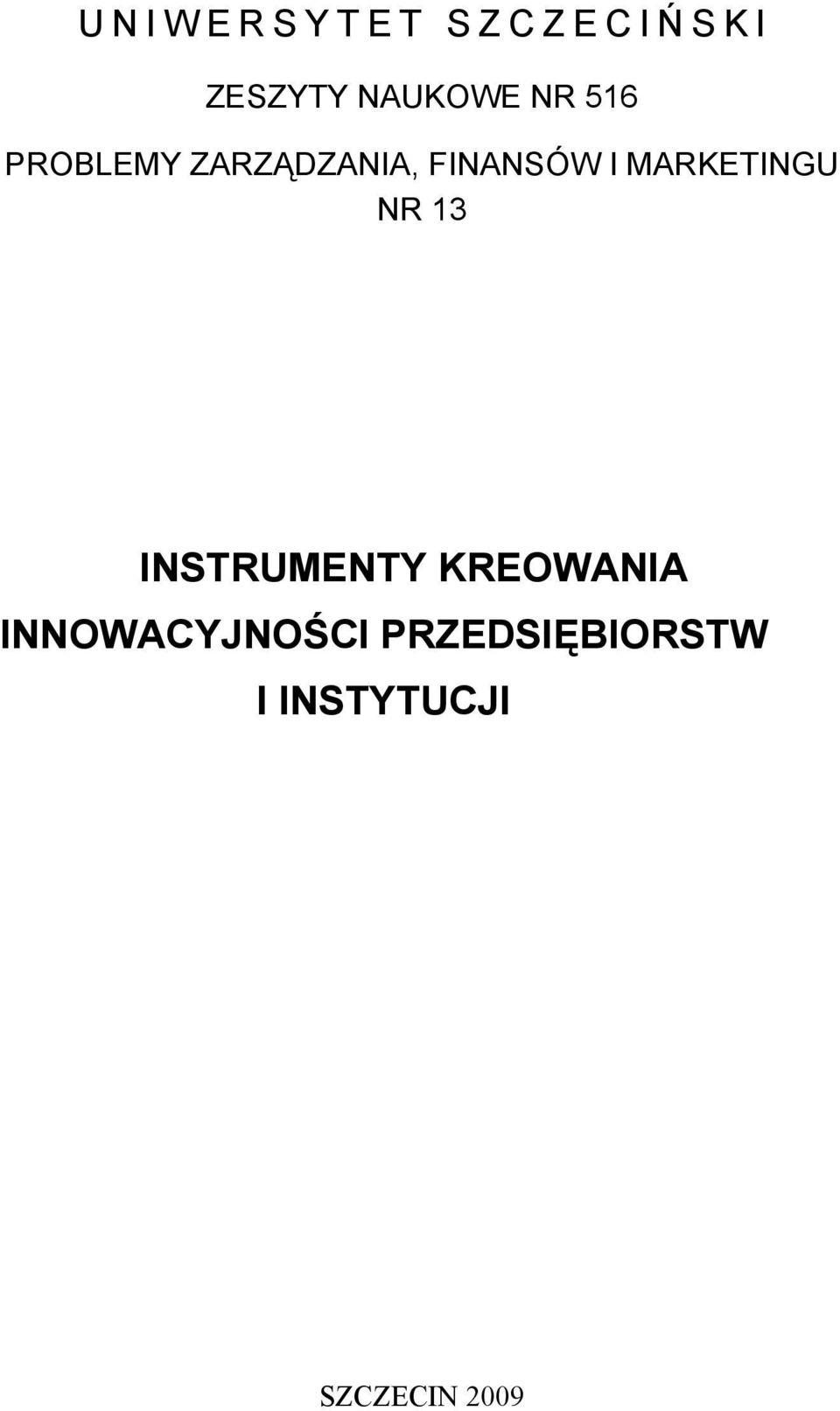 MARKETINGU NR 13 INSTRUMENTY KREOWANIA