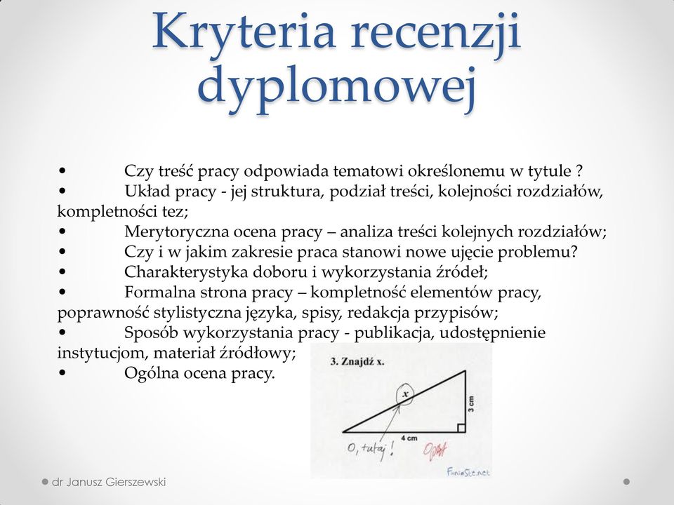 rozdziałów; Czy i w jakim zakresie praca stanowi nowe ujęcie problemu?