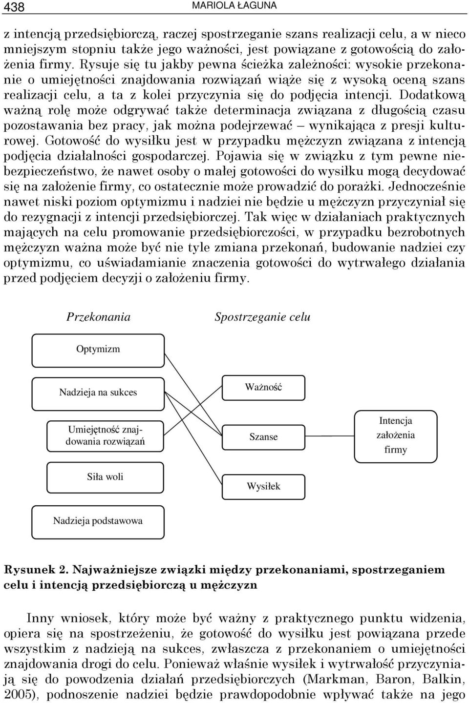 Dodatkową waŝną rolę moŝe odgrywać takŝe determinacja związana z długością czasu pozostawania bez pracy, jak moŝna podejrzewać wynikająca z presji kulturowej.