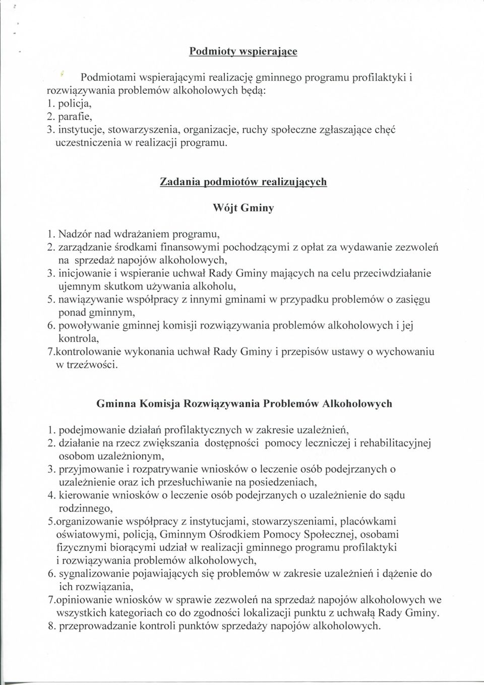 zarz^dzanie srodkami finansowymi pochodz^cymi z oplat za wydawanie zezwoleh na sprzedaz napojow alkoholowych, 3.