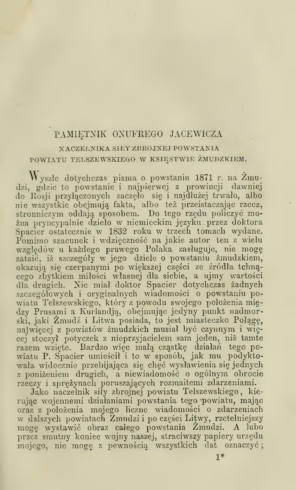 sposobem. Do tego rzdu policzy mnona pryncypalnie dzieo w niemieckim jzyku przez doktora Spacier ostatecznie w 1832 roku w trzech tomach wydane.