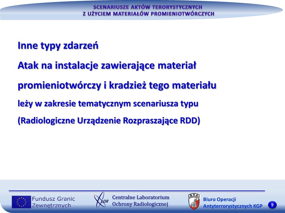 leży w zakresie tematycznym scenariusza typu