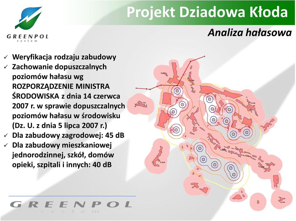 w sprawie dopuszczalnych poziomów hałasu w środowisku (Dz. U. z dnia 5 lipca 2007 r.