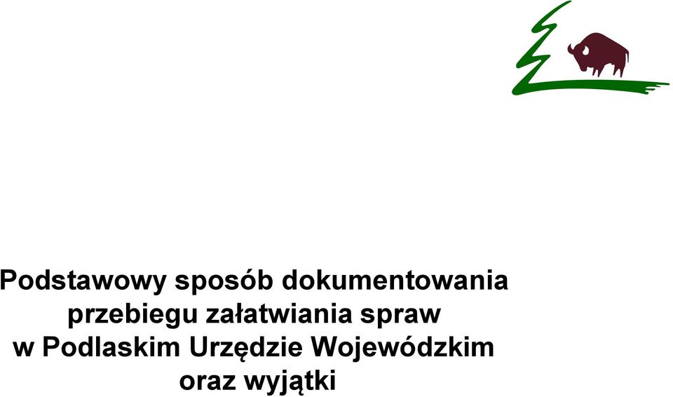 załatwiania spraw w