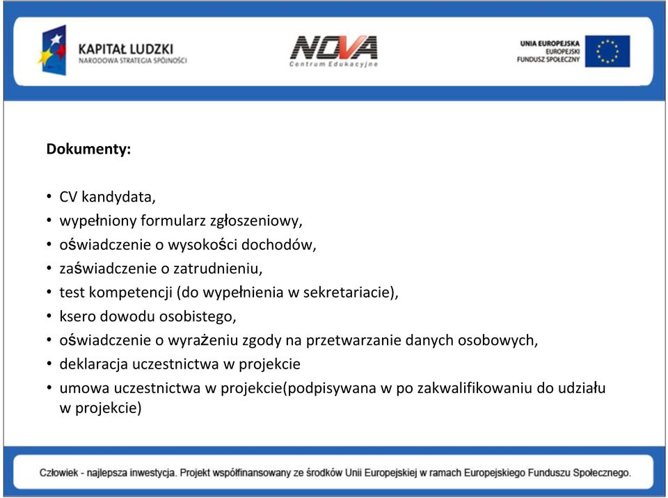 osobistego, oświadczenie o wyrażeniu zgody na przetwarzanie danych osobowych, deklaracja