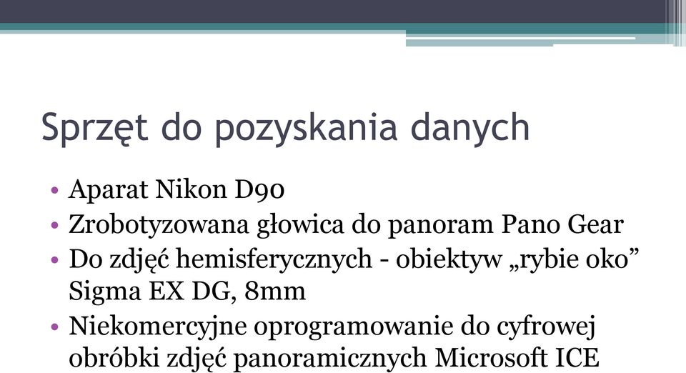 obiektyw rybie oko Sigma EX DG, 8mm Niekomercyjne