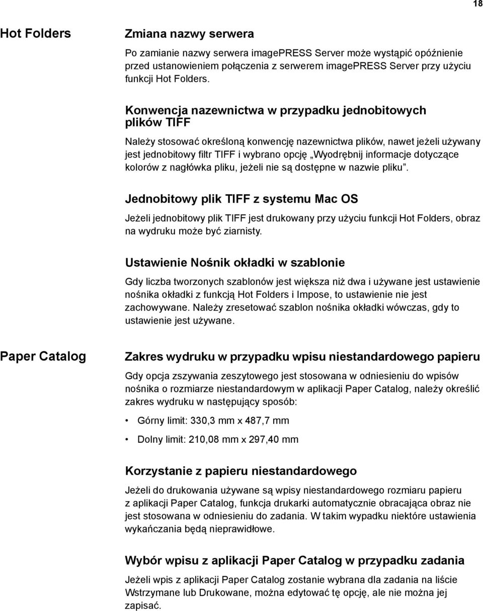 informacje dotyczące kolorów z nagłówka pliku, jeżeli nie są dostępne w nazwie pliku.