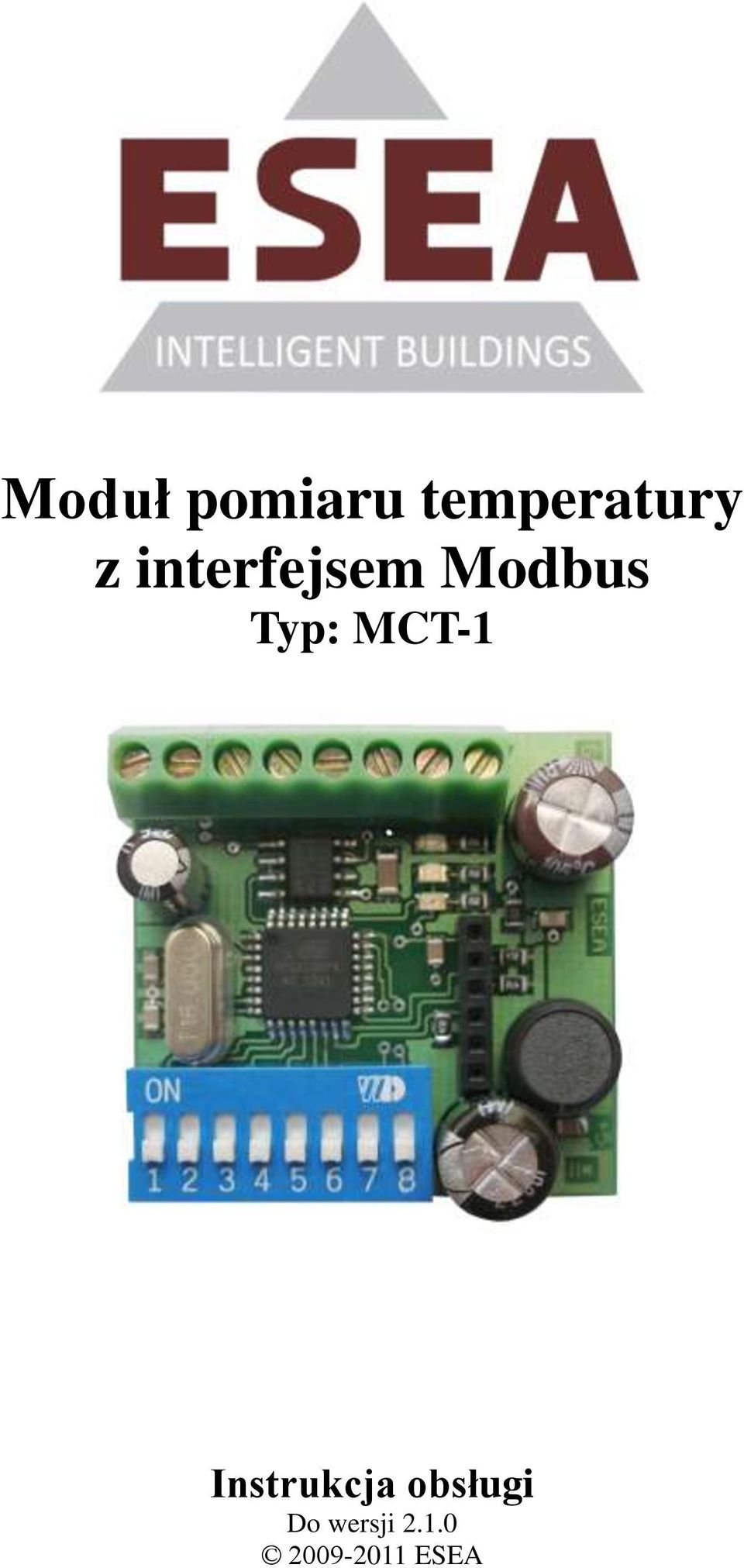 MCT-1 Instrukcja obsługi