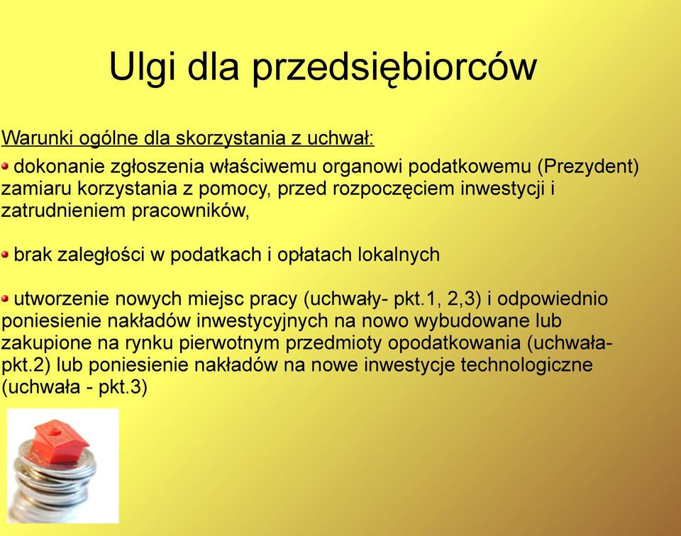 lokalnych utworzenie nowych miejsc pracy (uchwały- pkt.