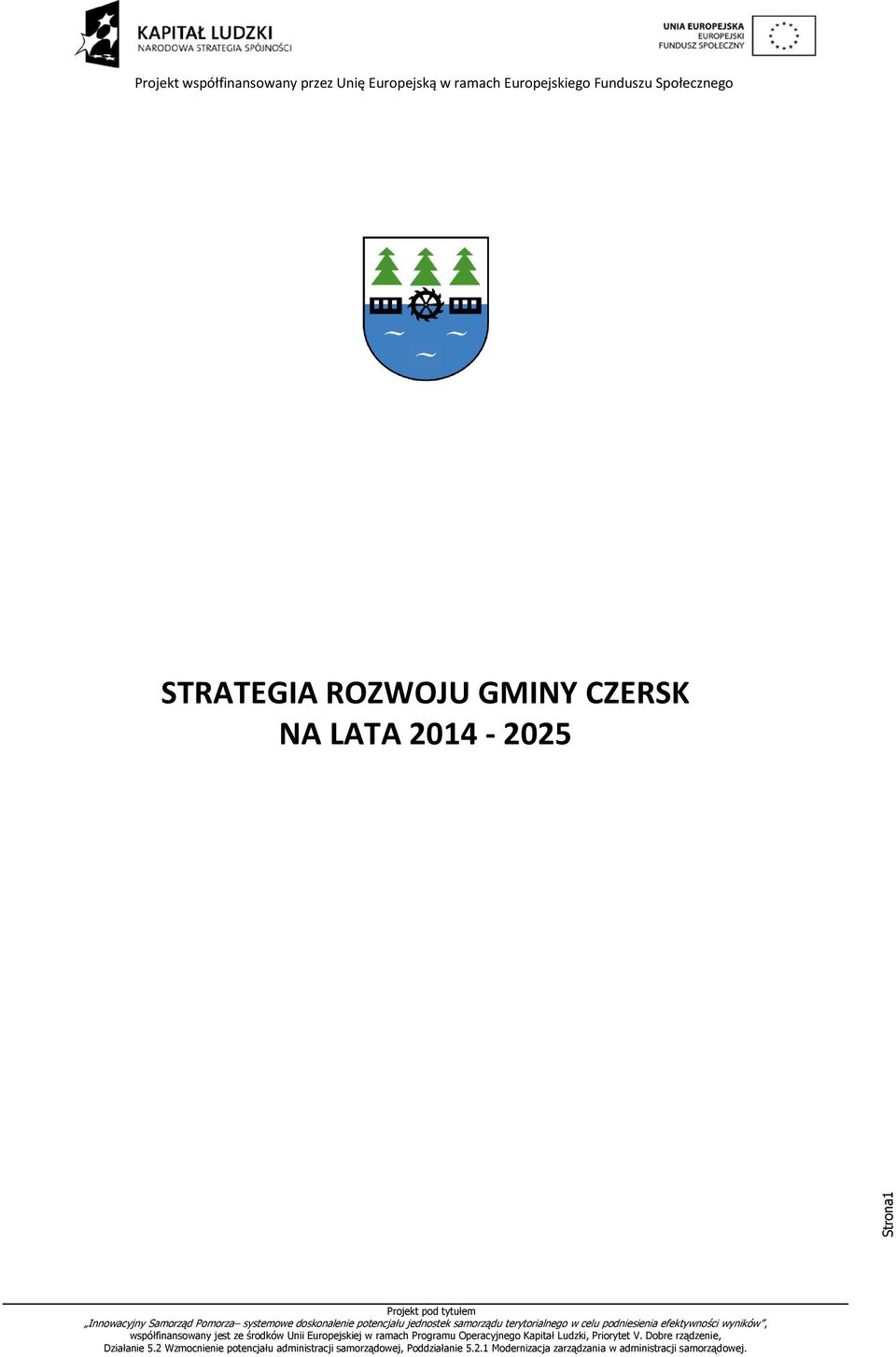 ROZWOJU GMINY