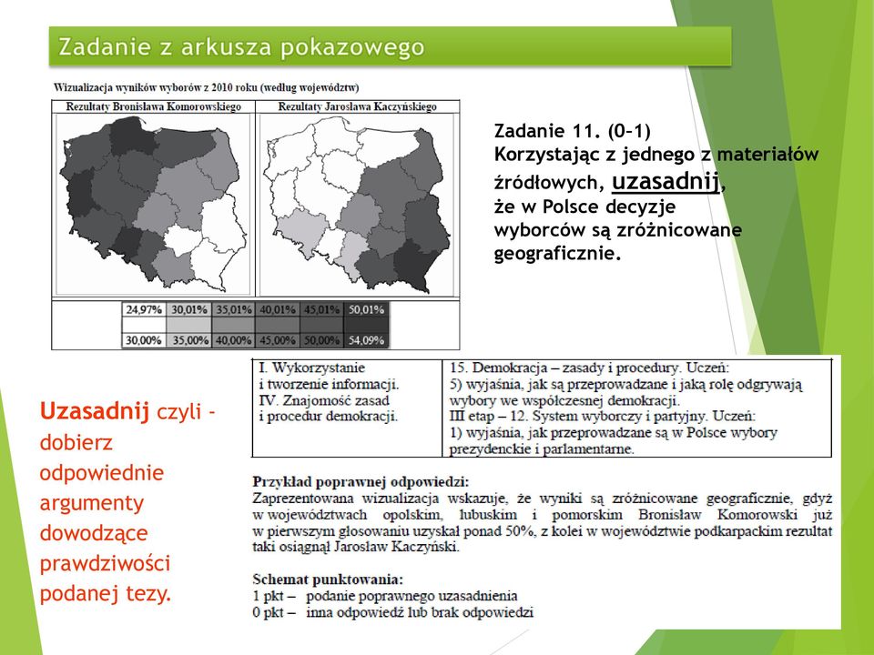 (0 1) Korzystając z jednego z materiałów źródłowych,