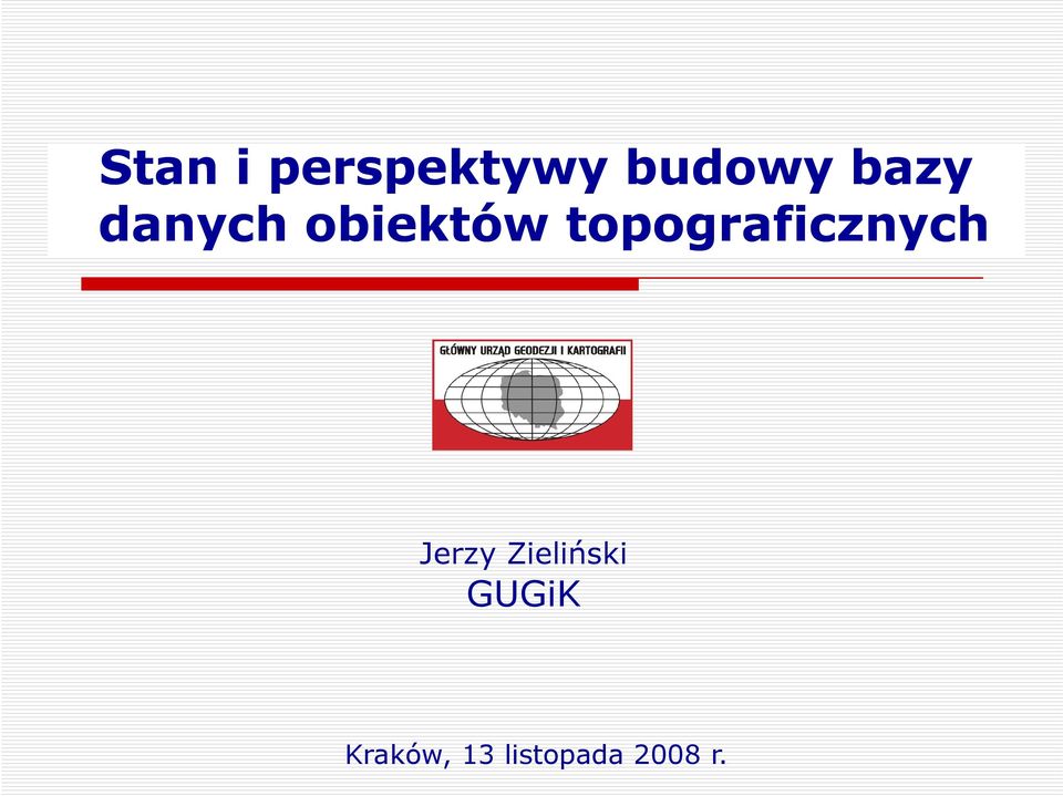 topograficznych Jerzy