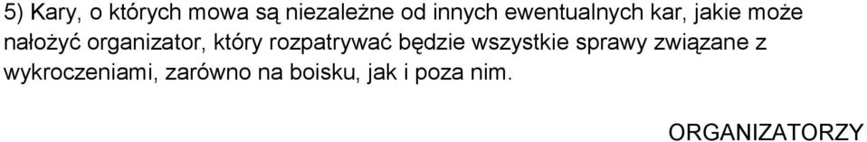 który rozpatrywać będzie wszystkie sprawy związane z