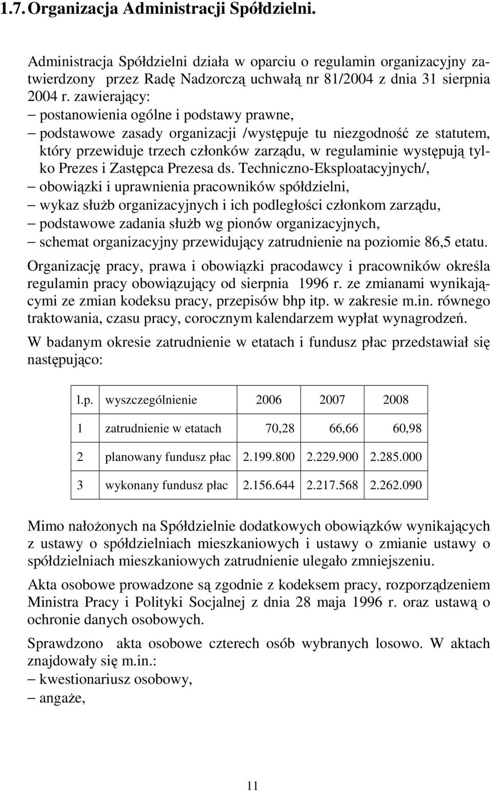 Prezes i Zastępca Prezesa ds.