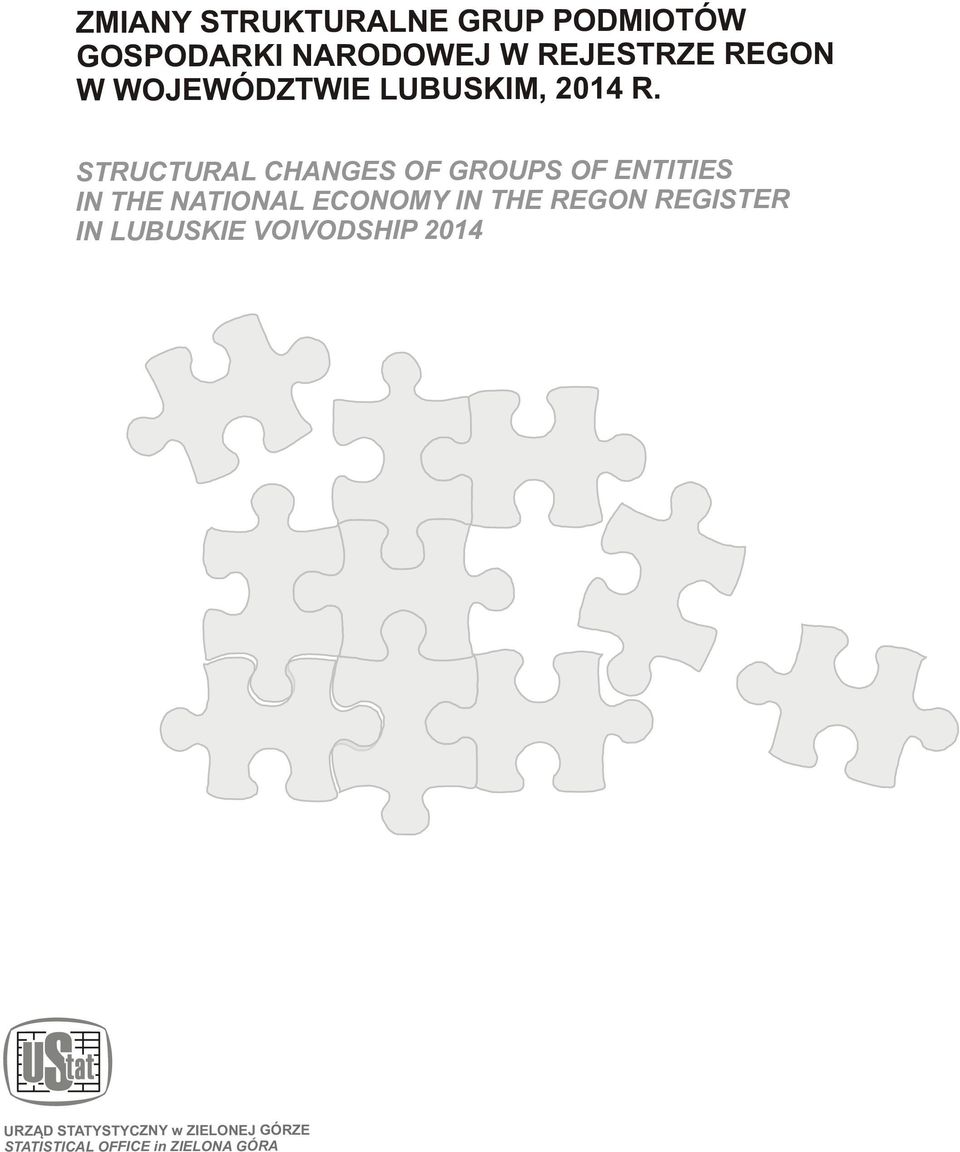 STRUCTURAL CHANGES OF GROUPS OF ENTITIES IN THE NATIONAL ECONOMY IN THE