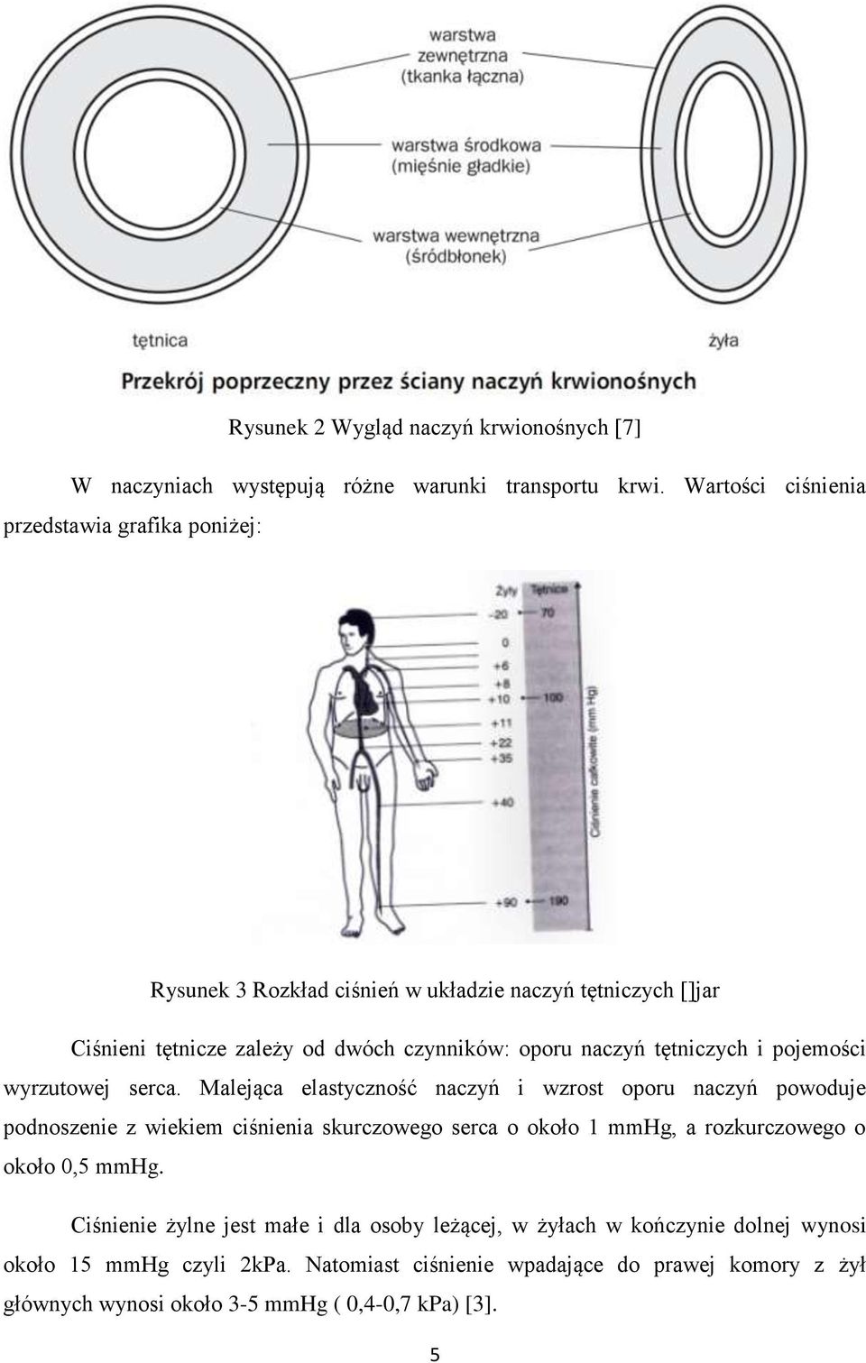 tętniczych i pojemości wyrzutowej serca.