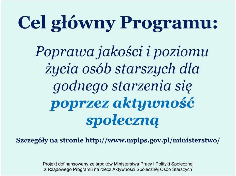 starzenia się poprzez aktywność społeczną