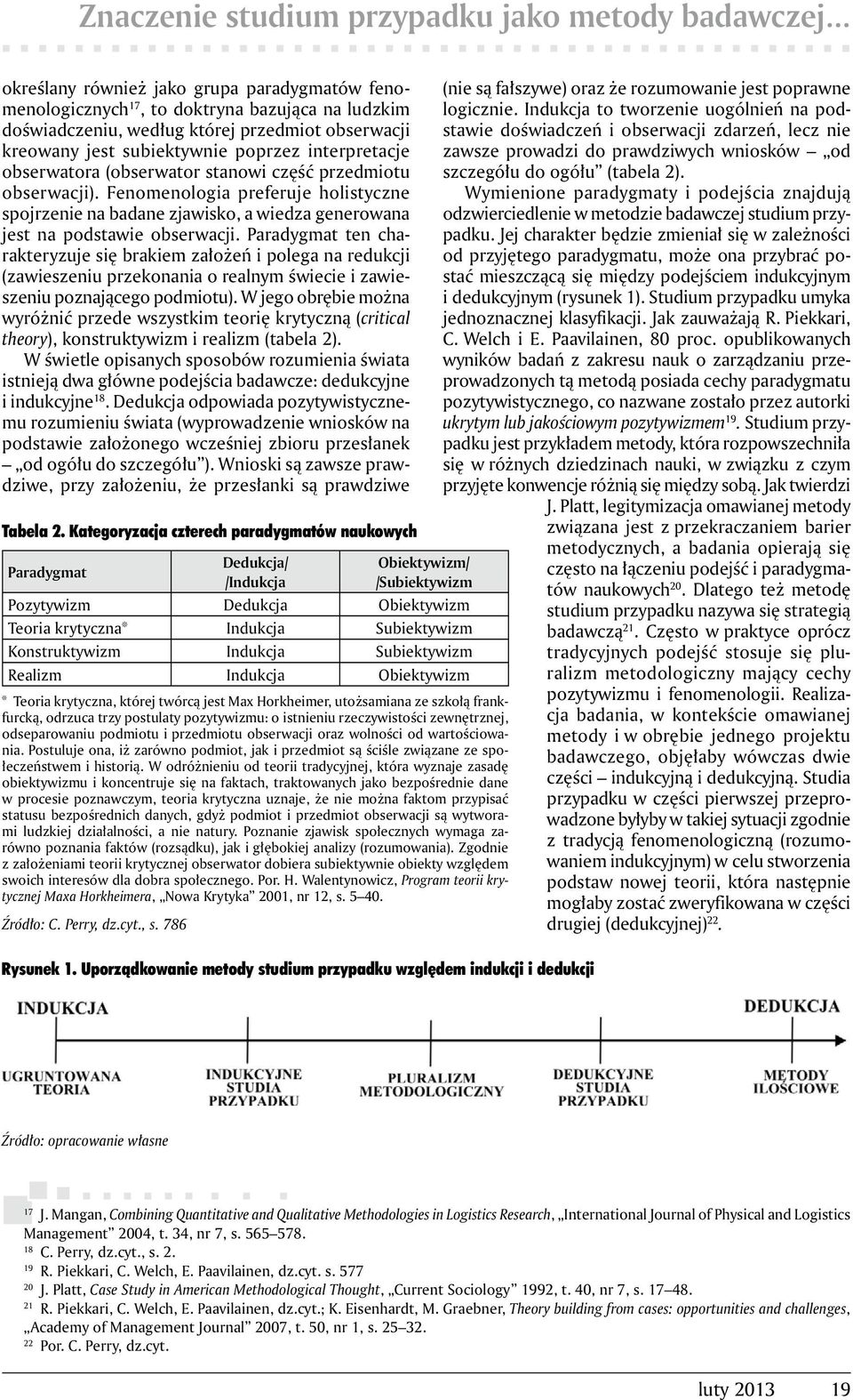 obserwatora (obserwator stanowi część przedmiotu obserwacji). Fenomenologia preferuje holistyczne spojrzenie na badane zjawisko, a wiedza generowana jest na podstawie obserwacji.