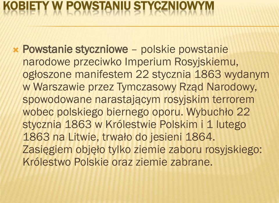 terrorem wobec polskiego biernego oporu.