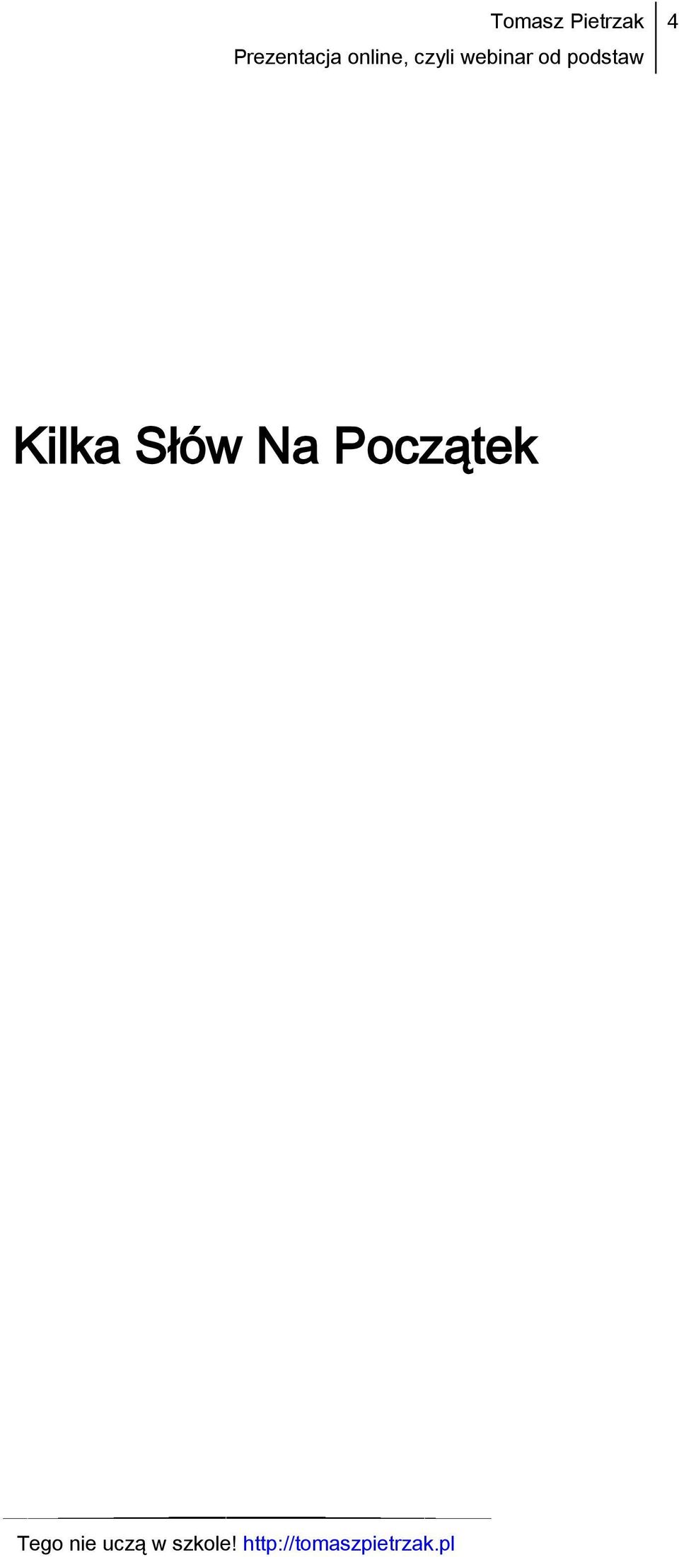 Początek