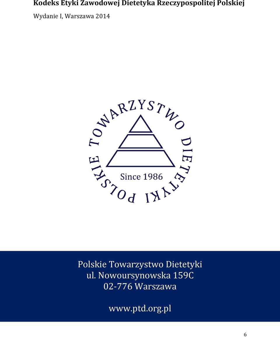 Warszawa 2014 Polskie Towarzystwo