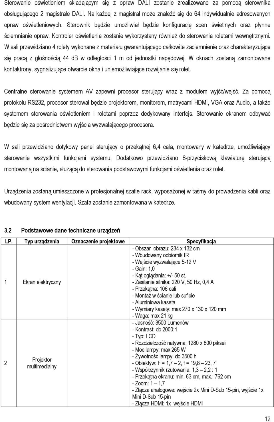 Kontroler oświetlenia zostanie wykorzystany również do sterowania roletami wewnętrznymi.