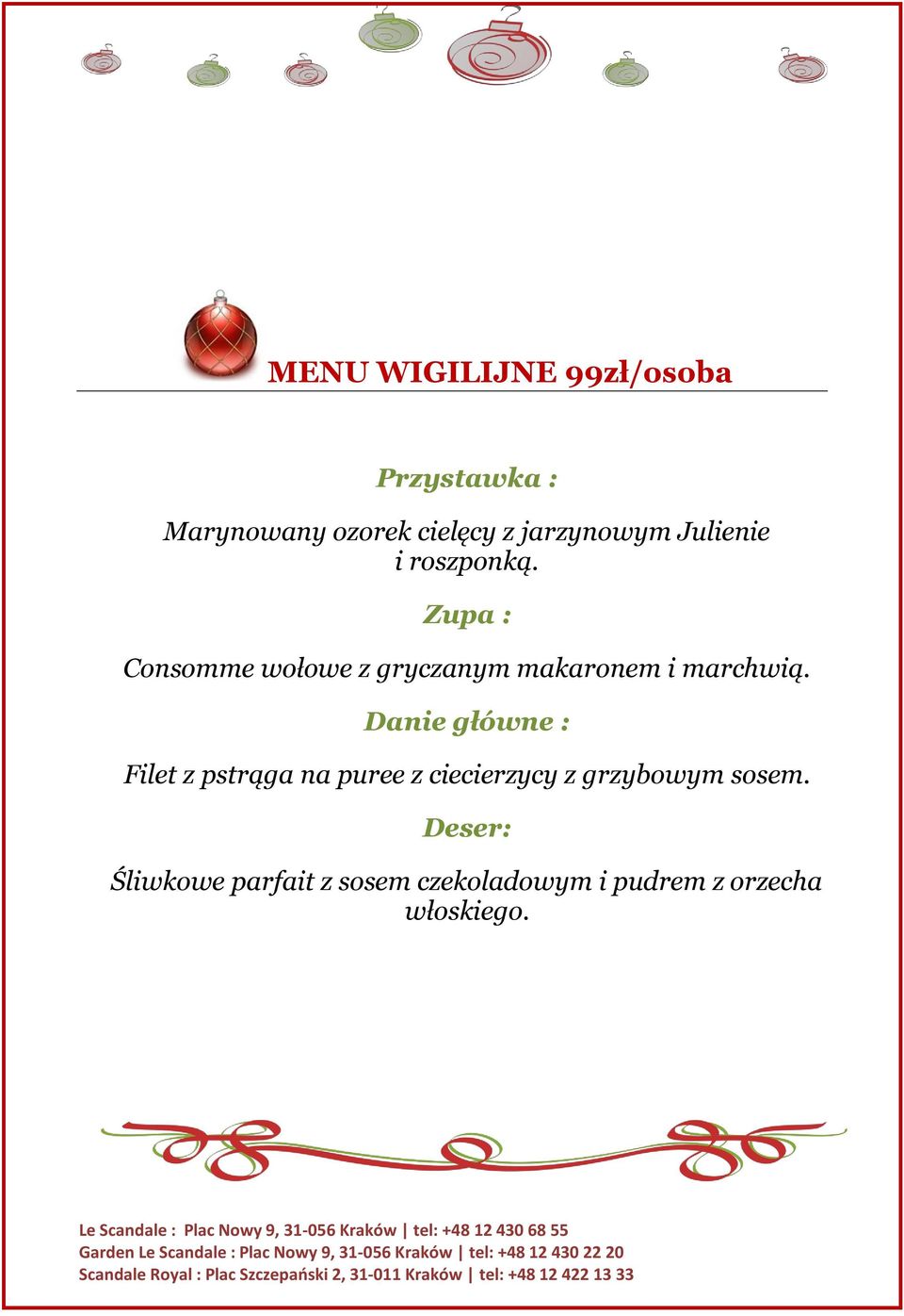 : Consomme wołowe z gryczanym makaronem i marchwią.