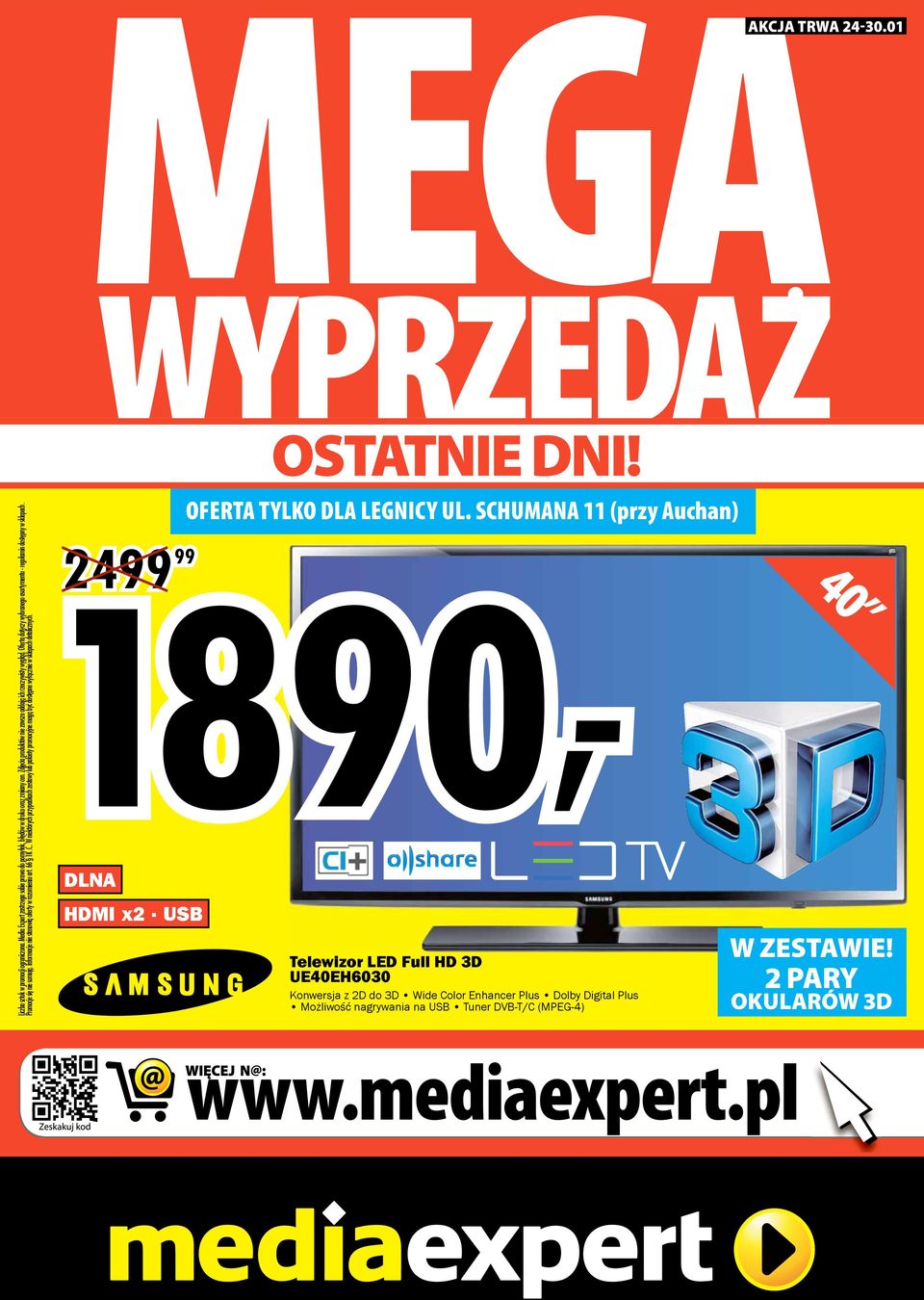 Informacje nie stanowią oferty w rozumieniu art. 66 1K.C.. W niektórych przypadkach zestawy lub pakiety promocyjne mogą być dostępne wyłącznie w sklepach detalicznych.