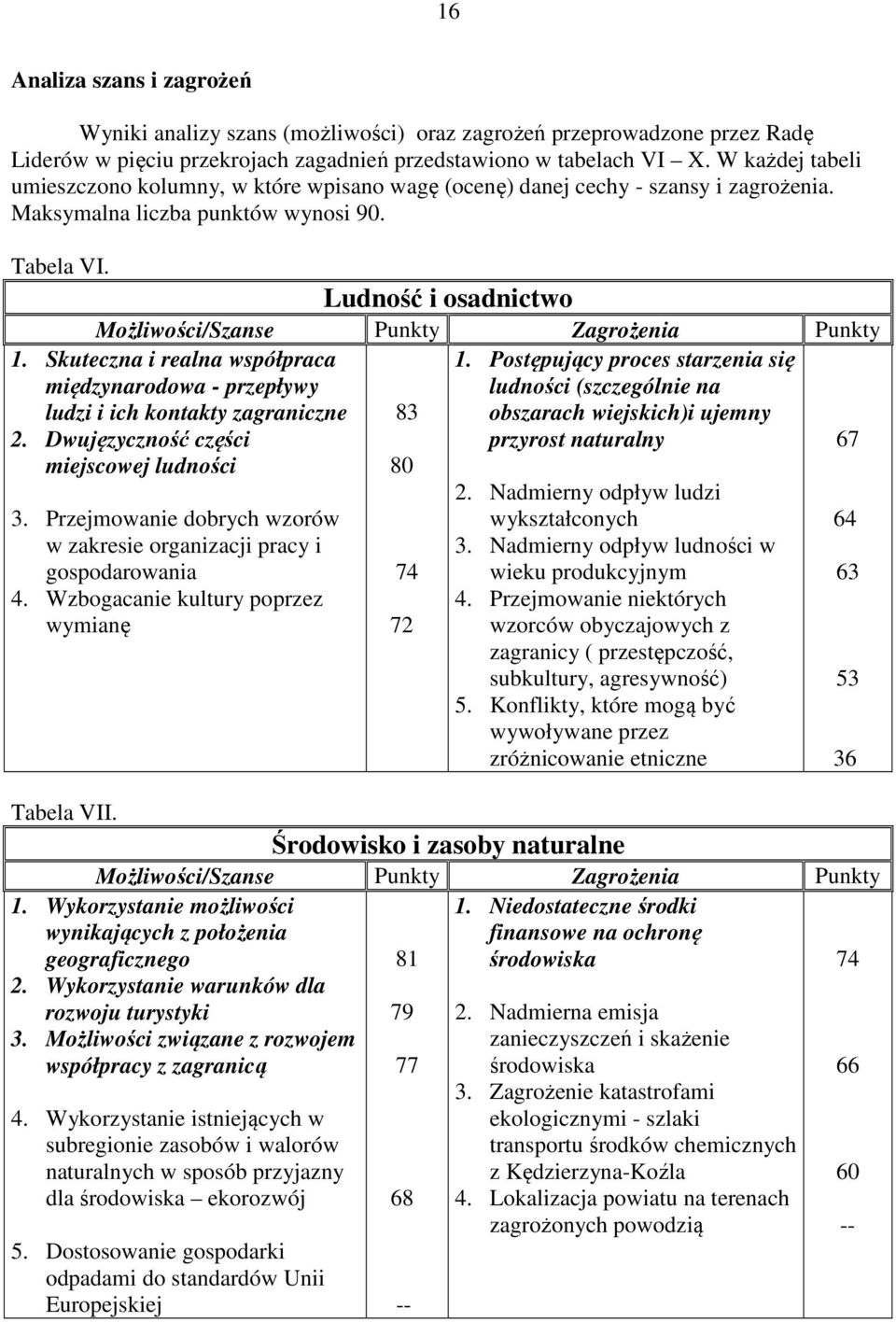 Skuteczna i realna współpraca międzynarodowa - przepływy ludzi i ich kontakty zagraniczne 2. Dwujęzyczność części miejscowej ludności 3.