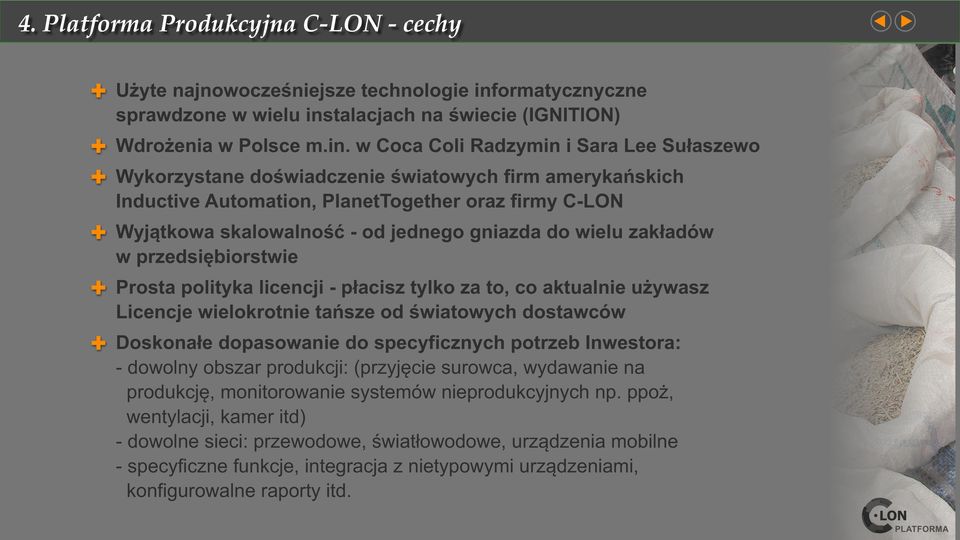 talacjach na świecie (IGNITION) Wdrożenia w Polsce m.in.