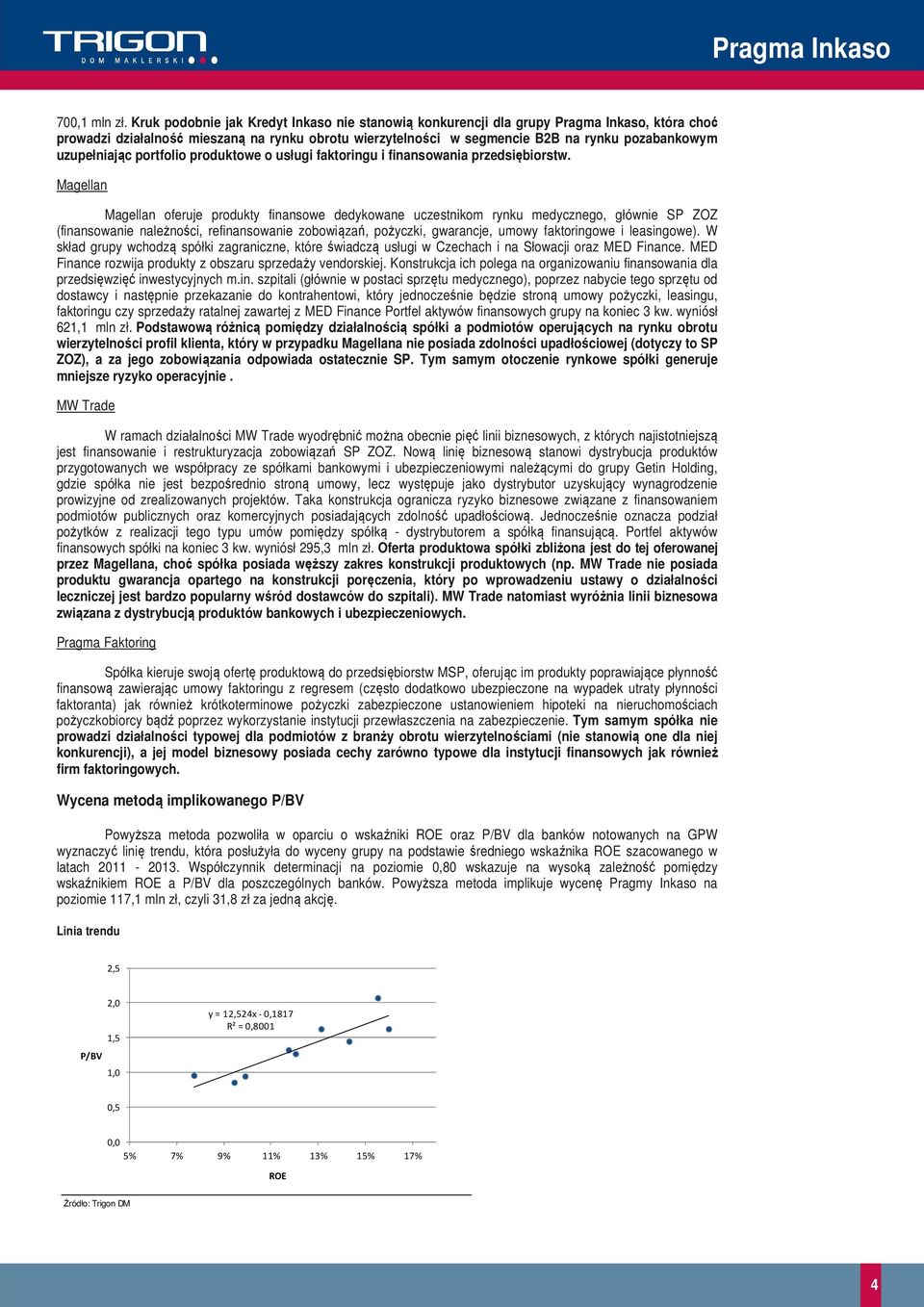 uzupełniając portfolio produktowe o usługi faktoringu i finansowania przedsiębiorstw.