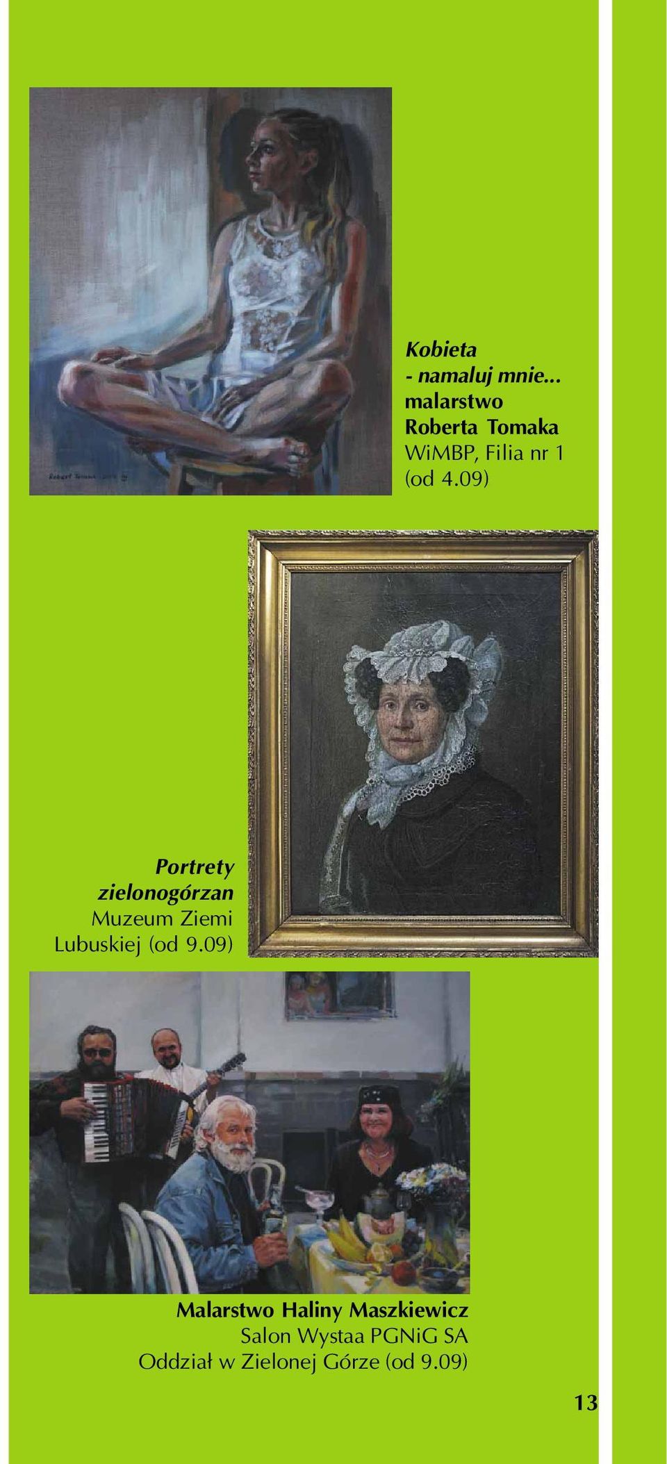09) Portrety zielonogórzan Muzeum Ziemi Lubuskiej (od 9.