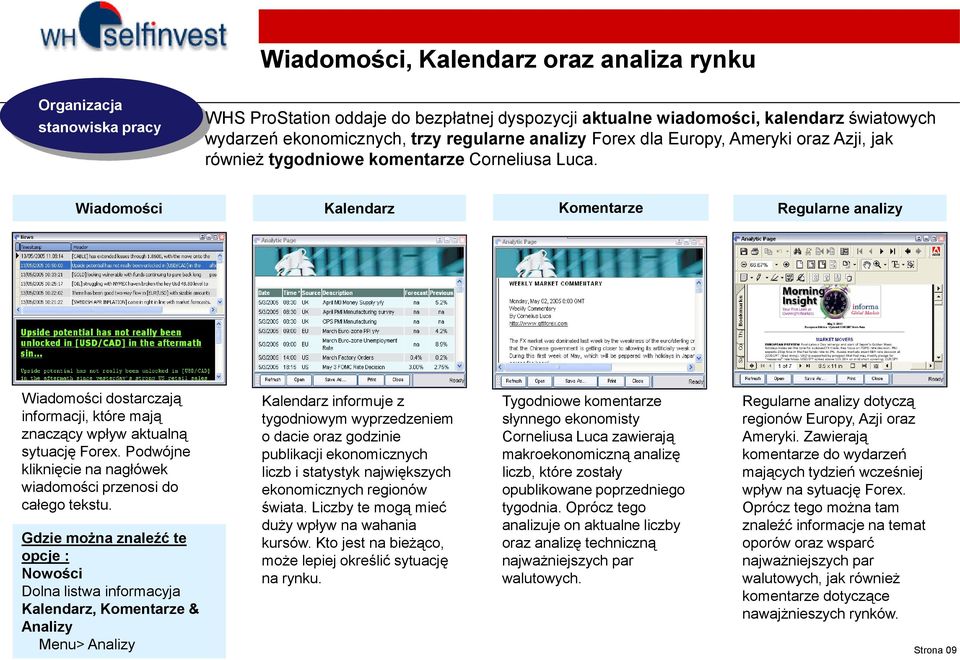 Wiadomości Kalendarz Komentarze Regularne analizy Wiadomości dostarczają informacji, które mają znaczący wpływ aktualną sytuację Forex.